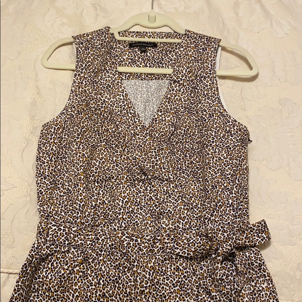 Leopard print jumpsuit